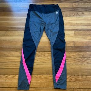 Black, Grey, and Pink Leggings